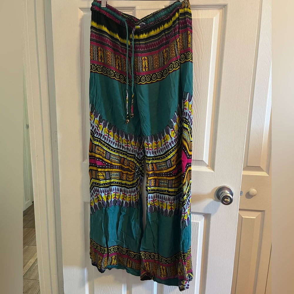 EARTHBOUND Multicolor Patterned Pants